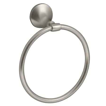 Kohler Kohler Elliston Brushed Nickel Silver Towel Ring Metal R72786-BN